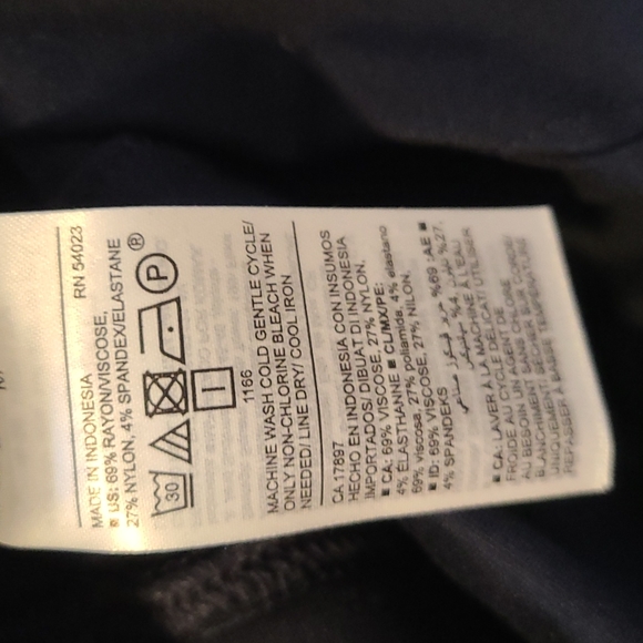 Navy pixie pant. - Picture 4 of 4